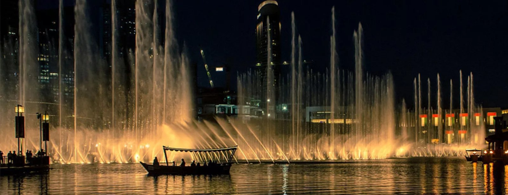 Dubai Fountain Walk Bridge