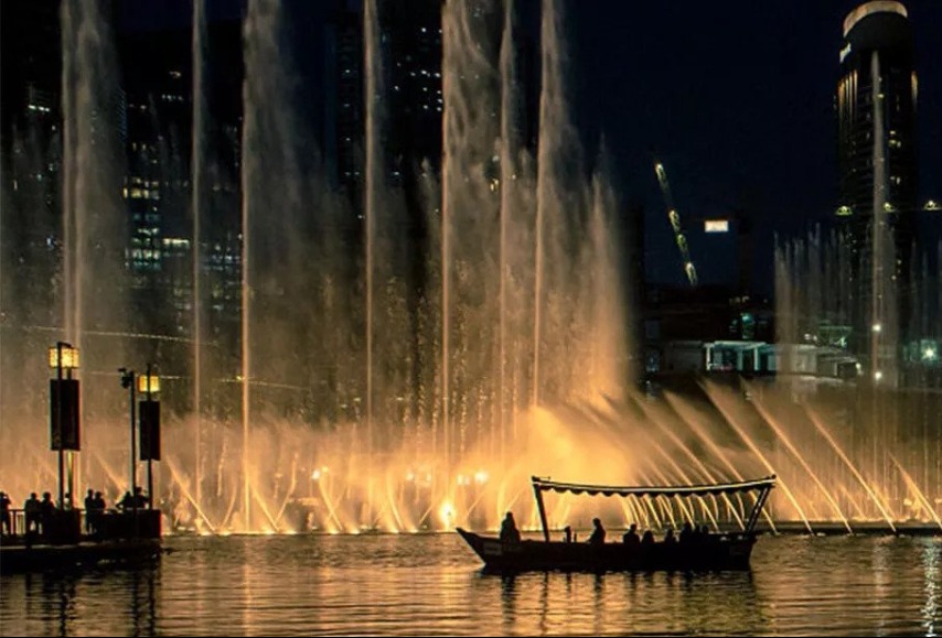 Dubai Fountain Walk Bridge