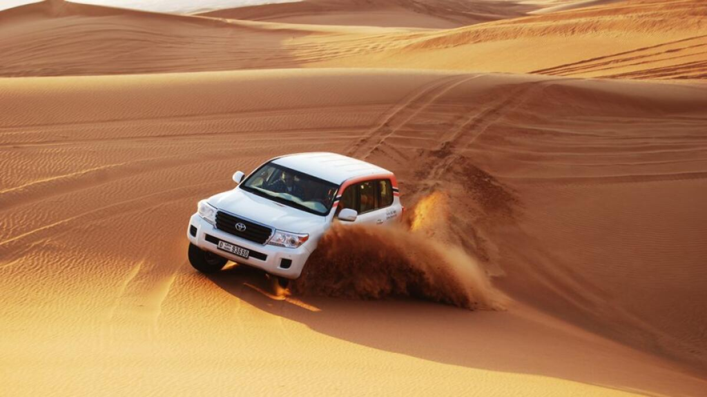 best desert safari abu dhabi