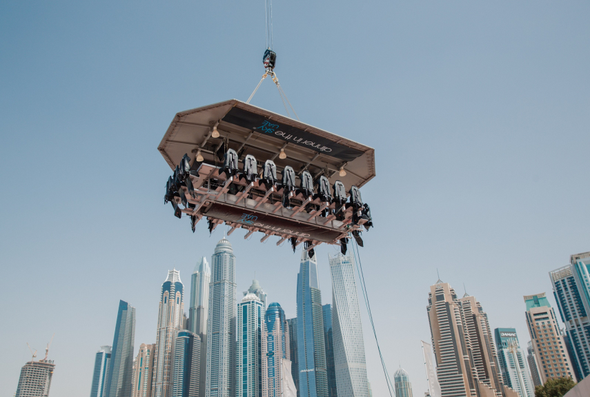 Dinner in the Sky-Lunch Option Weekdays