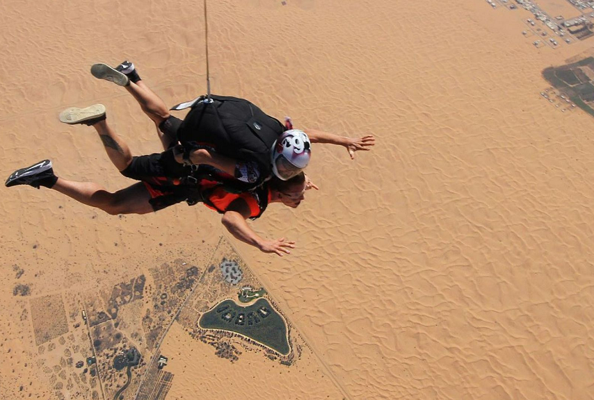 Tandem Skydive Desert Dropzone Dubai