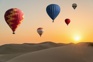 Hot Air Balloon Flights-Exotic Sunrise