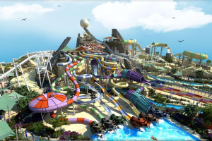 warner bros ferrari world yas waterworld