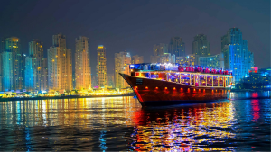 Abu Dhabi-Yas Island Royal Dinner Cruise with Transfer